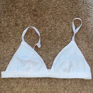White swimsuit Top